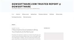 Desktop Screenshot of dgwsoftware.com